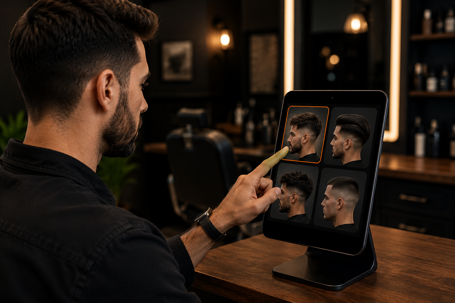 Demostración de FIENE Beauty para Barbería